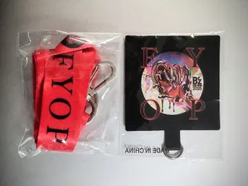 [ 미개봉 새상품 ] B'z FYOP 폰탭 넥스트랩 세트