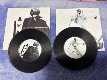 야자와 에이요시 레코드형 코스터 2장 세트