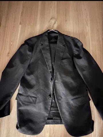 유니클로 감동 자켓 감동 팬츠 그레이 셋업 취업활동 수트