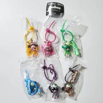 VIRUSWEETS 우일수이츠 컬러풀 멀티 참 전 6종