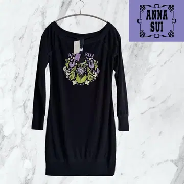 새상품 ANNA SUI 안나수이 플라워 프린트 튜닉 원피스