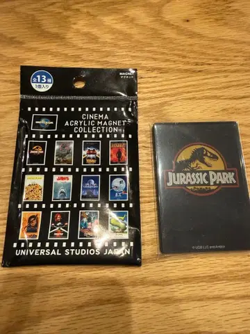 USJ 시네마 아크릴 마그넷 컬렉션 쥬라기 공원