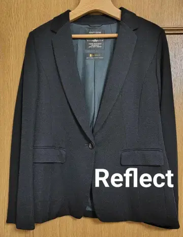 Reflect 테일러드 자켓 약 38,500엔 블랙 9 새상품급 리플렉트