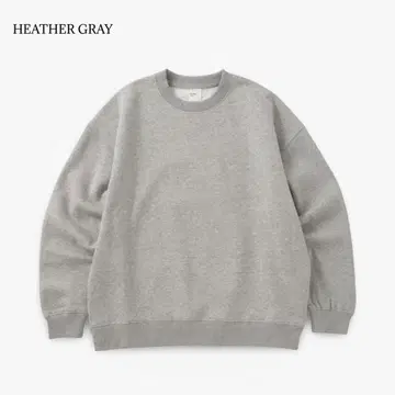 MUHAKU 숏 기장 맨투맨 속기모