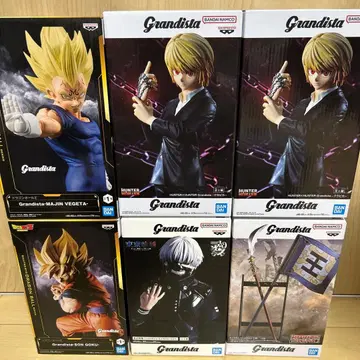 그란디스타 피규어 세트 드래곤볼 도쿄구울 킹덤 크라피카