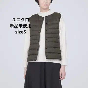 무인양품 노카라 다운 베스트 sizeS