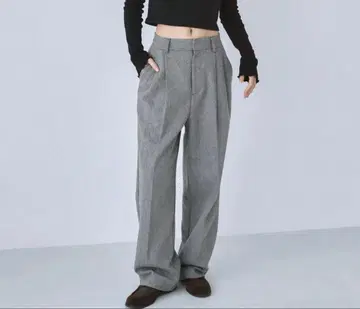 searoomlynn 트위드 2턱 슬랙스