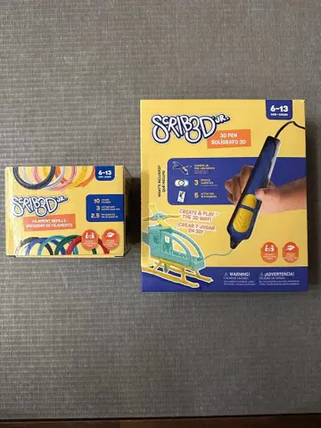 Scrib3D 3D 펜과 리필 세트