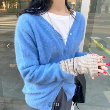 SHENERY 니트 가디건 울 캐시미어 3way Free