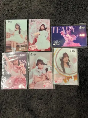 SWEET STEADY 쿠리타 나츠카 스키 복권 H상 포토 카드 전 6종