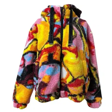 [택 포함 새상품] Desigual 디지털 프린트 자켓 멀티 컬러 XL