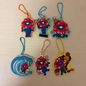 미야쿠미야쿠 러버 스트랩 6개 세트