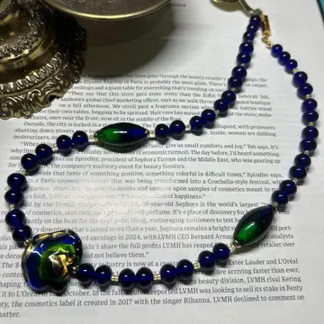 이탈리아제 베네치아 유리 목걸이 437