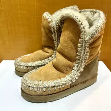Mou 무 에스키모 모브 부츠 어그 부츠