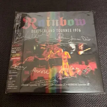 미개봉 새상품 레인보우 / 라이브 인 저머니 1976 CD 6장 세트