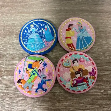 Disney 자수 캔뱃지 비스킷 1.2 주토피아