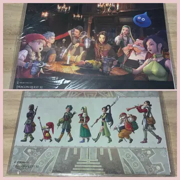 드래곤 퀘스트 11 런치 매트 2매 세트