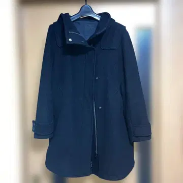 스콧 클럽 코트 블랙