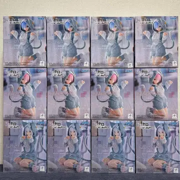 12개 Re: 제로 Yumemirize 렘 라무 에밀리아 모후모후 팩