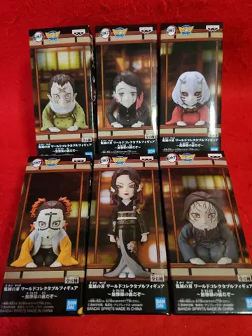 귀멸의 칼날 월드 컬렉터블 피규어 ~무잔 님 앞이다~ 6종