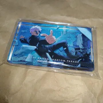 고죠 사토루 D상 아크릴 블록 팬 파레 복권 주술회전