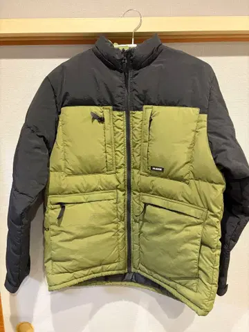X-LARGE 다운 자켓 카키 L