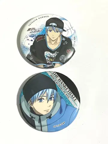 쿠로코의 농구 가라오케의 철인 B-BOY 캔뱃지 쿠로코 테츠야 세트