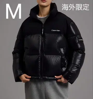 Calvin Klein 여성용 크롭 다운 자켓 M