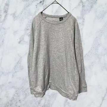 12588 워크맨 맨투맨 트레이닝복 그레이 LL 빅 사이즈 구제 의류