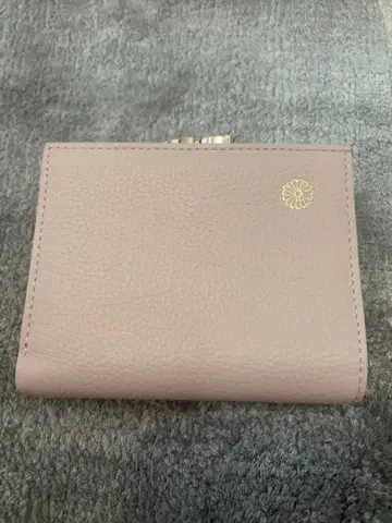 [ 구하기 어려움 ] 거의 새상품 황궁 핑크 가죽 접이식 지갑