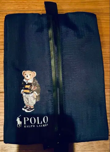 새상품 랄프 로렌 POLO 베어 나일론 파우치
