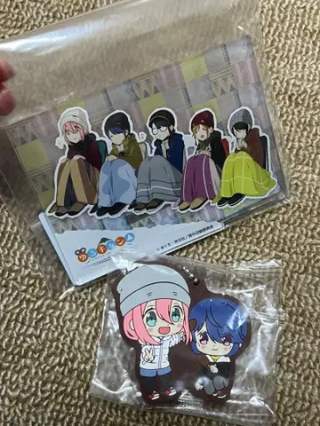 영화 유루캠 아크릴 스탠드 키링