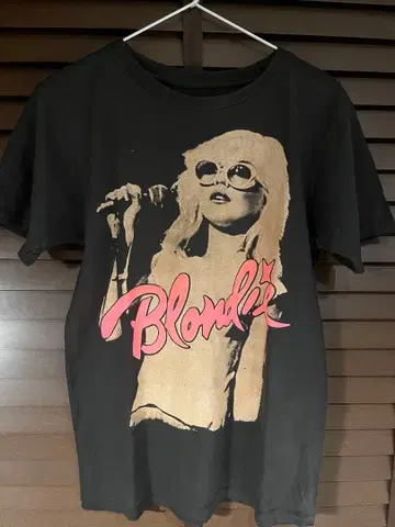 Blondie 밴드 티셔츠 블랙