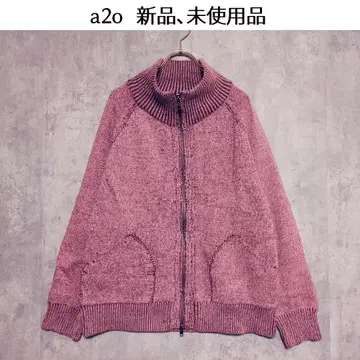 a2o [ M ] 하이넥 드라이버즈 니트