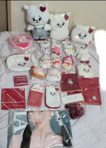 NiziU 리마 봉제 인형 마스코트 파우치 총 23점