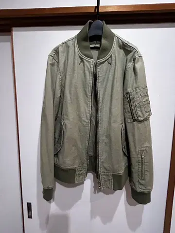 SOPHNET. MA-1 자켓 올리브 그린