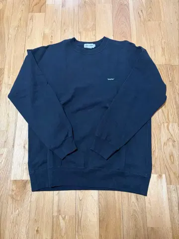 짐플렉스 맨투맨 M 사이즈 블랙