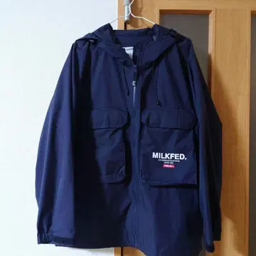 MILKFED. 네이비 마운틴 파카 M