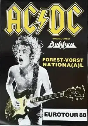 포스터 AC/DC 앵거스 영 스타일 잡화 인테리어 HA0202