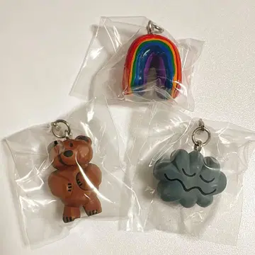 컬러풀 참 세트 ( 곰, 무지개, 구름 )