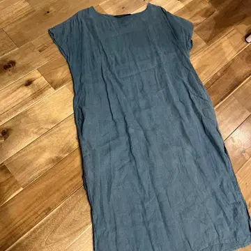 eternite de Soi-e 새상품급 개더 롱 원피스 네이비