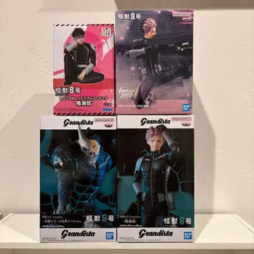 괴수 8호 나루미 겐 히비노 카프카 4종 세트