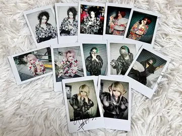 MIZTAVLA 폴라로이드 12장 세트 낚시찌 사인 포함