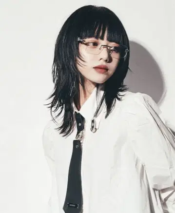 REINE square clear glasses