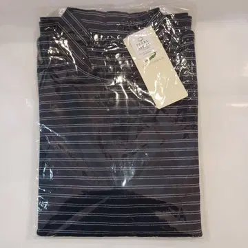 [택 포함 새상품] 크로커다일 보더 무늬 하이넥 티셔츠