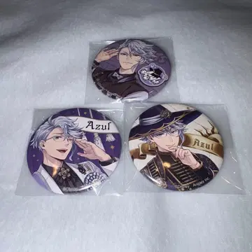 트위스테 오메카시 유니온 블루 아즐 캔뱃지