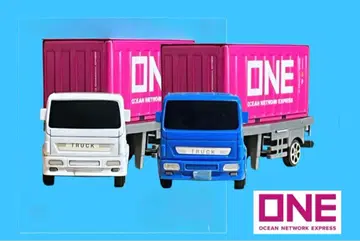 브릭 컨테이너 ONE 트레일러 헤드 (블루/화이트) 섀시