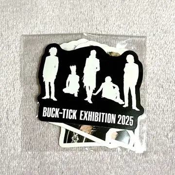 BUCK-TICK 전시회 2025 스티커 세트
