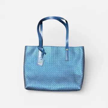 미사용 efffy 천연 가죽 가죽 토트백