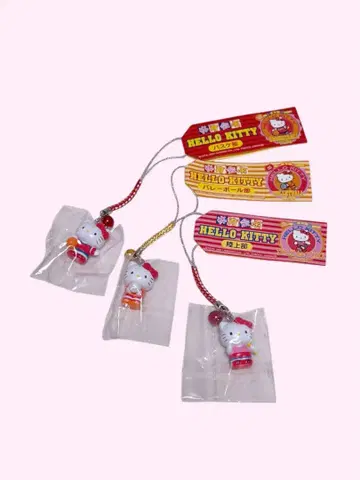 레어 정품 키티 끈 세트